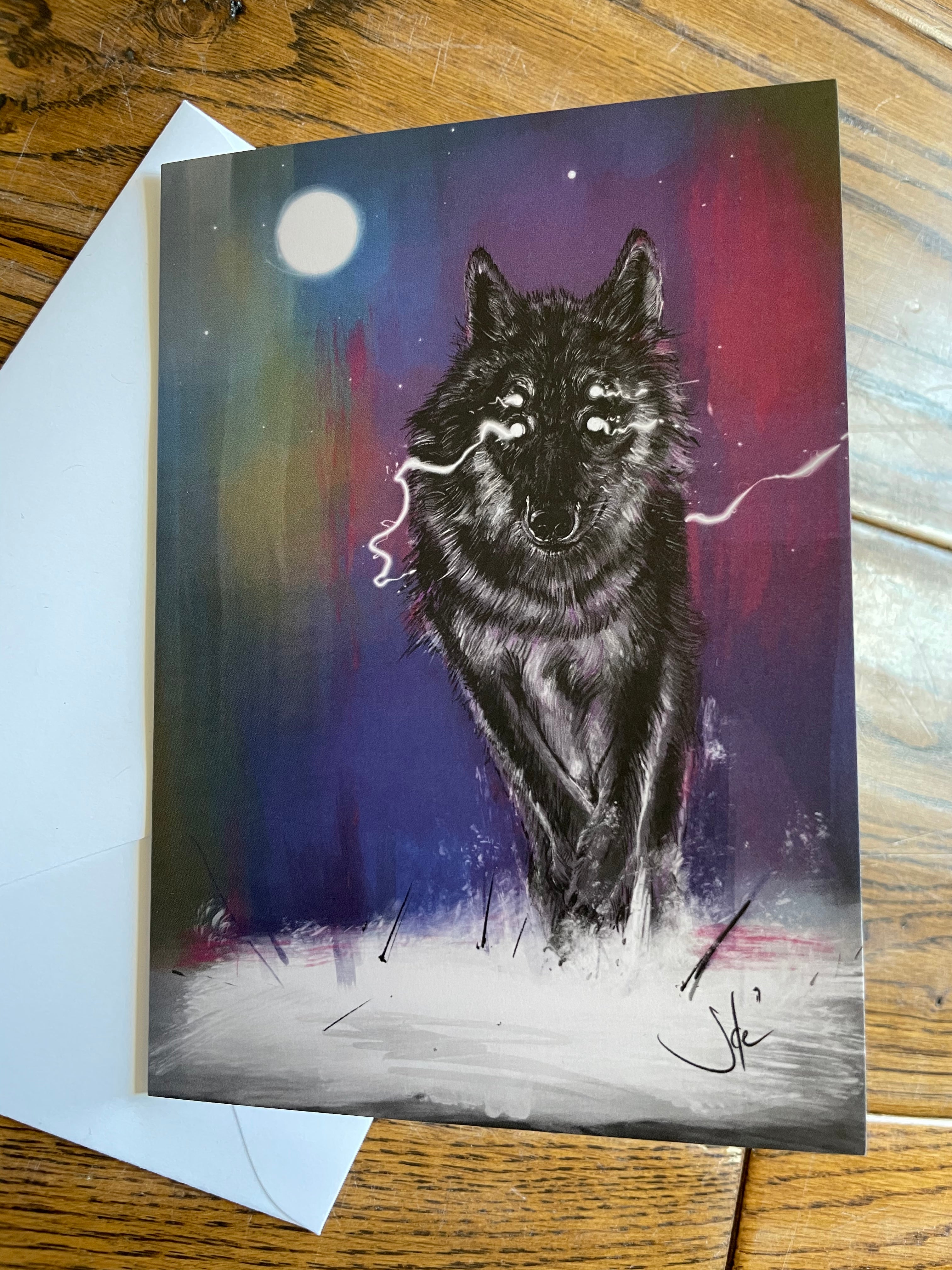 Blank 6”x4” (A6) greetings card (post card size) for birthdays, gifts, any occasions