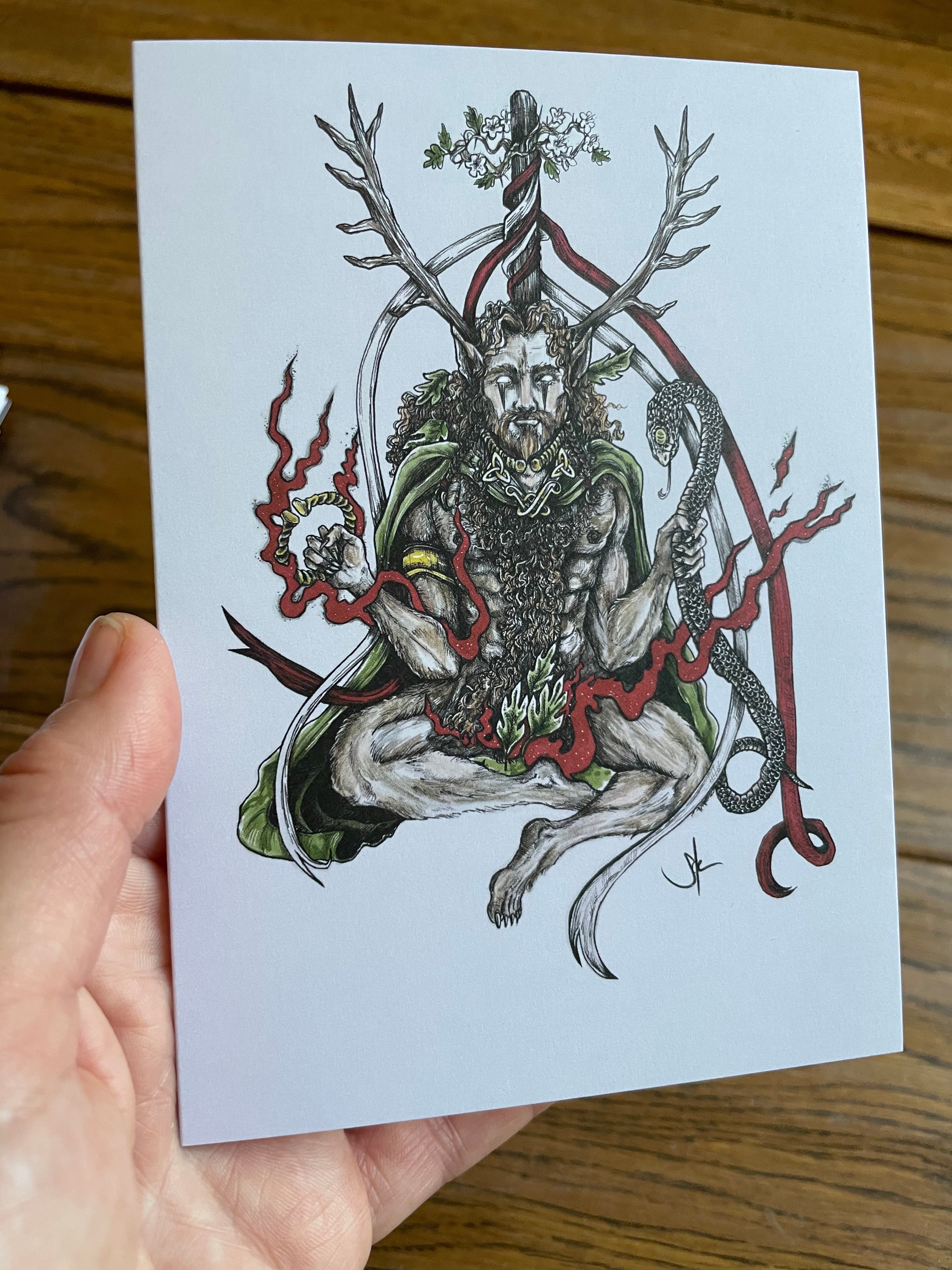 Blank 6”x4” (A6) greetings card (post card size) for birthdays, gifts, any occasions