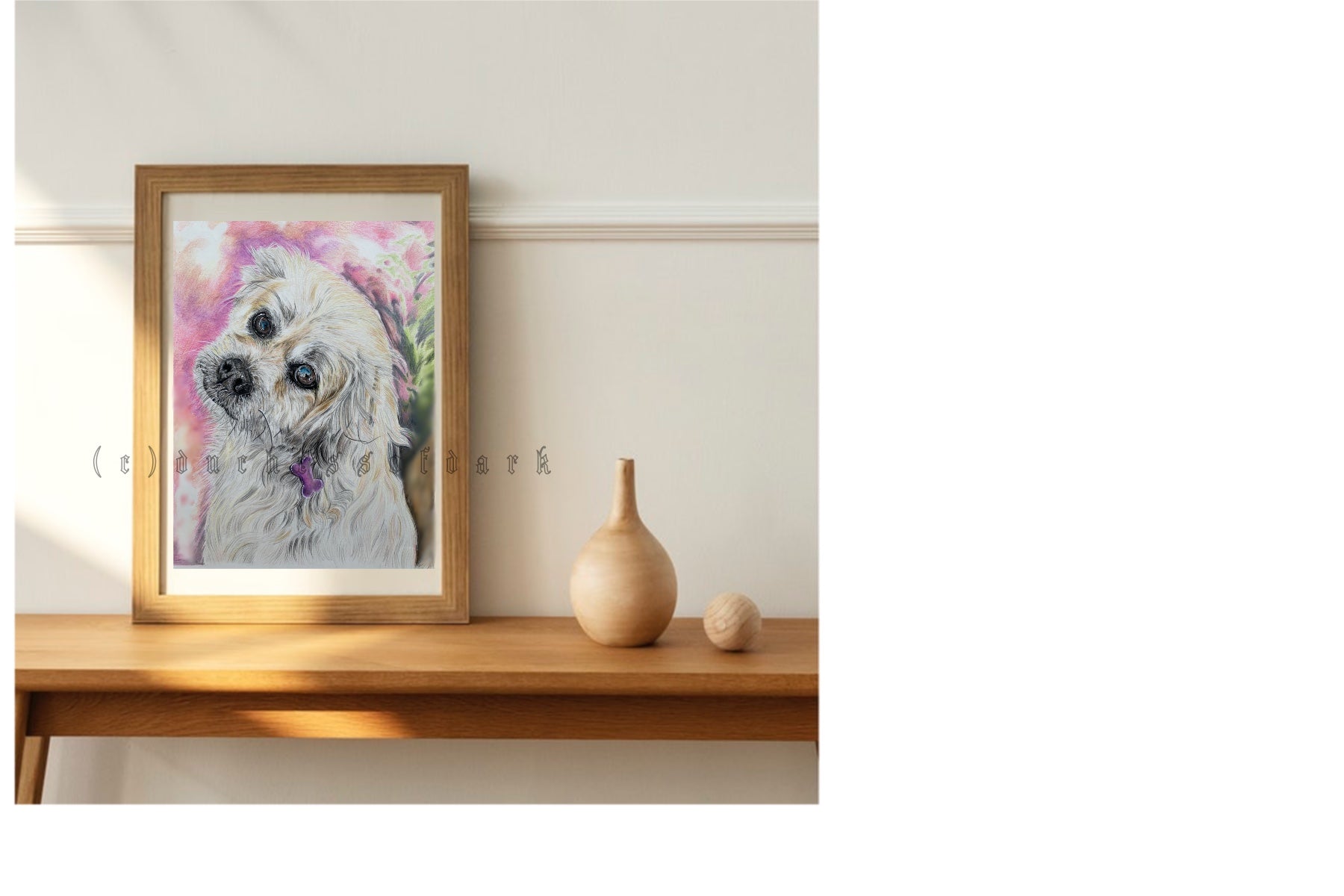 Your Pet or Wild Animal Custom Handmade Handmade Portrait Commission Unique Celebration Anniversary Gift Present
