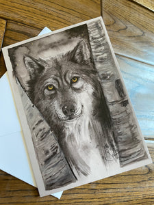 Blank 6”x4” (A6) greetings card (post card size) for birthdays, gifts, any occasions