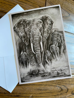 Blank 6”x4” (A6) greetings card (post card size) for birthdays, gifts, any occasions