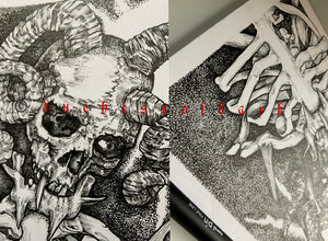 Original A5 Ink Art - ‘With every Broken Bone’