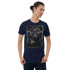 Bear Spirit Short-Sleeve Fantasy Power Animal Unisex T-Shirt Eco Friendly