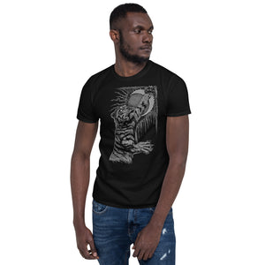 Tiger Moon Short-Sleeve Unisex T-Shirt
