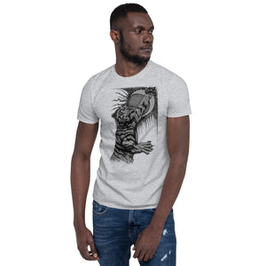 Tiger Moon Short-Sleeve Unisex T-Shirt