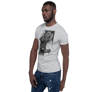 Tiger Moon Short-Sleeve Unisex T-Shirt