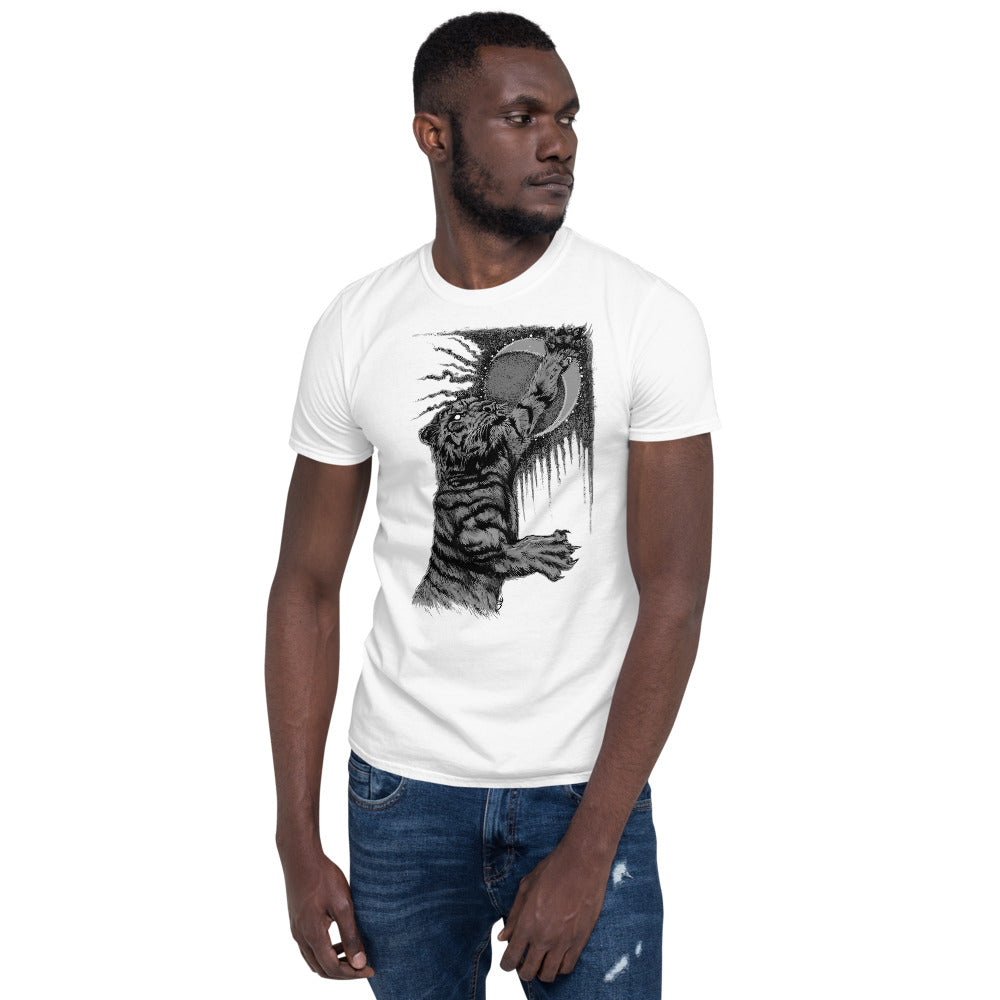 Tiger Moon Short-Sleeve Unisex T-Shirt