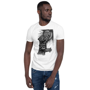 Tiger Moon Short-Sleeve Unisex T-Shirt